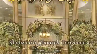 دیزاین و گل آرایی توسط تیم حرفه ای طراحان و دیزاینر های تشریفات مجلل شاهزاده حمزه