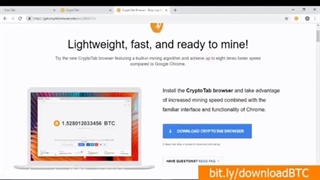 آموزش نصب و راه اندازی کریپتوتب و استخراج بیت کوین با کامپیوتر گوشی موبایل cryptotab browser