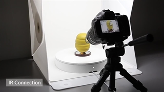 میز گردان عکاسی 360 درجه Orangemonkie Foldio 360 Smart Turntable