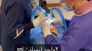 جراحی اول و شروع یک روز دیگر ایمپلنتی