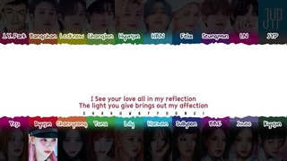 لیریک آهنگ like magic از جی وای پی،استری کیدز،ایتزی،انمیکس