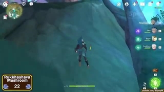 All 103 Rukkhashava Mushroom Locations - Efficient Farming Route | Genshin Impact