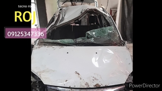 صافکاری  و شاسی کشی و نقاشی ساندرو چپی ساندرو تصادفی تکنوروی