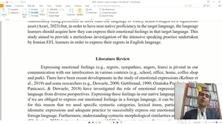 Emotional Feelings in English Language