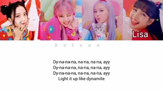 کاور بلک‌پینک از آهنگ dynamite بی‌تی‌اس (هوش مصنوعی)