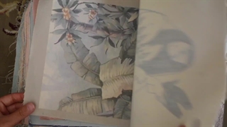 مراحل دوخت کیسه پارچه ای نان و سبزی چاپگ