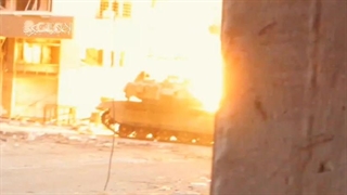 انهدام تانکهای پیشرفته مرکاوا در غزه توسط گردانهای قسام با یاسین 105 - طوفان الاقصی