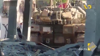 دوربین مخفی حماس از لحظه متلاشی کردن تانک مرکاوای صهیونیست ها - طوفان الاقصی