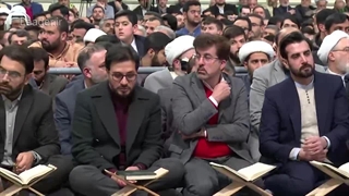 در حاشیه محفل انس با قرآن با حضور رهبر معظم انقلاب در روز اول ماه رمضان ۱۴۰۳