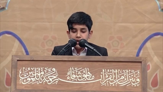 تلاوت استاد محمد حسین عظیمی محضر رهبر معظم انقلاب - محفل انس با قرآن - رمضان ۱۴۰۳