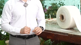 روز درختکاری و نایلون تجزیه پذیر