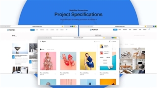 دانلود پروژه پریمیر پرو اسلایدشو تبلیغاتی وب سایت Web Promo Slideshow
