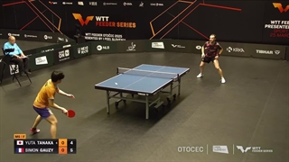 یوتا تاناکا در مقابل سیمون گاوزی | فینال انفرادی مردان | WTT Feeder Otocec II 2025